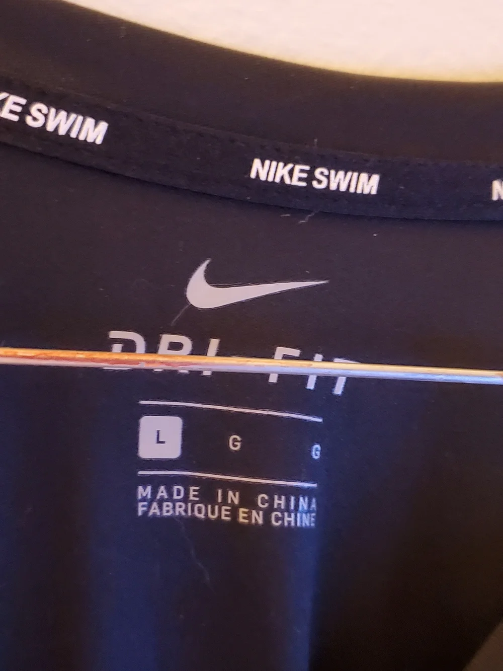 Nike Men's Dri-FIT Black Athletic T-Shirt